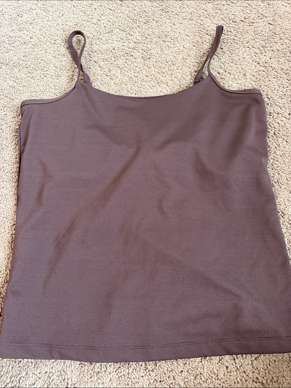 Chadwicks Brown Spaghetti Strap Camisole